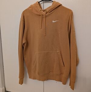 Nike Women's Mustard Yellow Hoodie